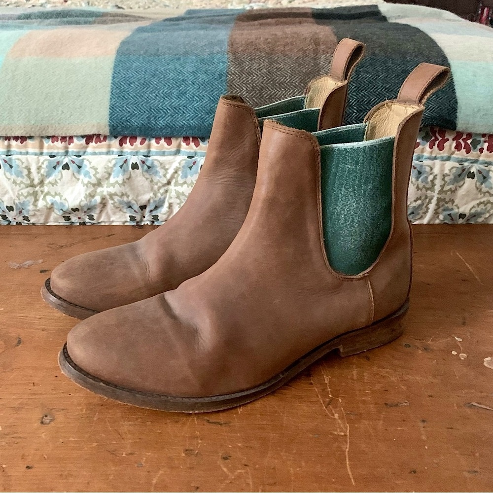 Free People x Faryl Robin Janice Leather Chelsea Bootie